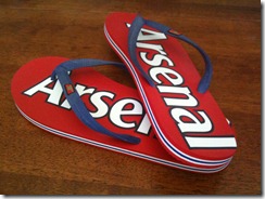 Arsenal Thongs